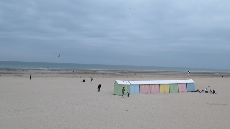 Apprentissage de la natation à la plage